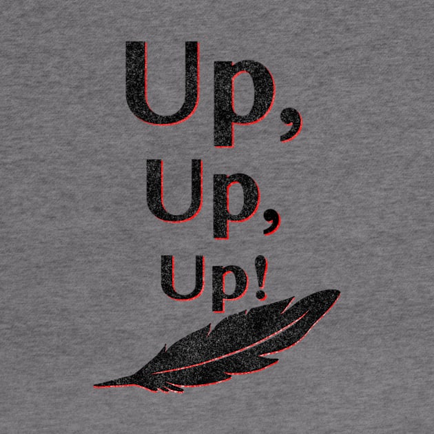 Up, Up, Up! (Feather) by MagicalMouseDesign